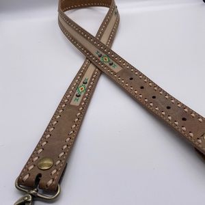 Leather Guitar Style Purse Strap